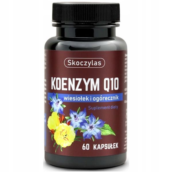 Koenzym Q10 wiesiołek i ogórecznik 60 kapsułek zdjęcie 2