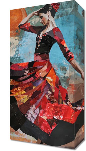 Obraz 20x40cm Taniec Flamenco zdjęcie 1