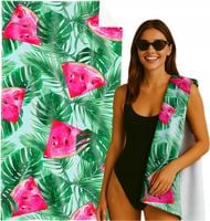 RĘCZNIK PLAŻOWY DUŻY KĄPIELOWY SUMMER RĘCZNIKI 100X180 XXL