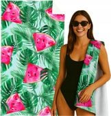 RĘCZNIK PLAŻOWY DUŻY KĄPIELOWY SUMMER RĘCZNIKI 100X180 XXL