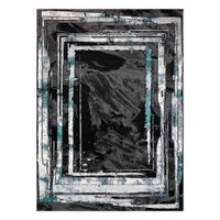 RUG/LU/WELLI/FRAME/GREY+GREEN/120x170