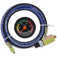 MANOMETR C360 WSKAŹNIK ZEGAR CZUJNIK CIŚNIENIA OLEJU Z PRZEWODEM 1,5M