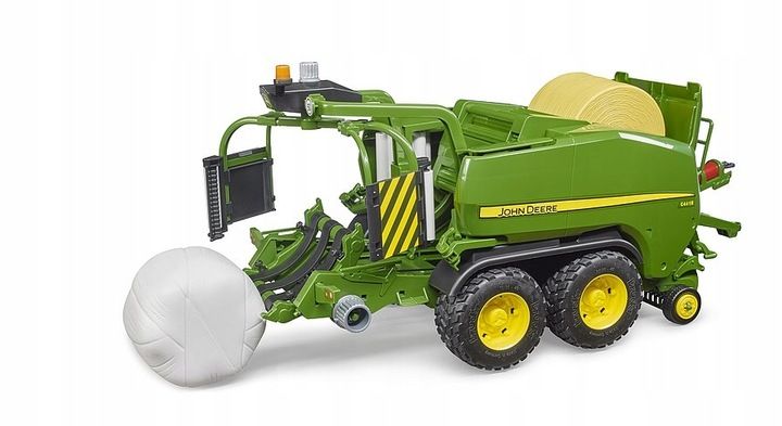 Bruder 02032 prasa rolująca do słomy John Deere zdjęcie 4