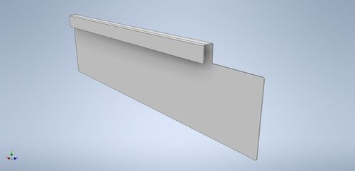 BLUM Szafka Dodatkowe Boki Do Szuflad 500x199 Tandembox Białe na Arena.pl