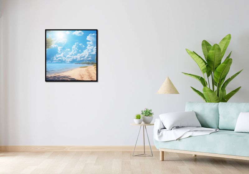 Plakat 70x70cm Letni Dzień zdjęcie 4