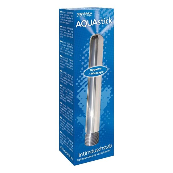 Anal/hig-Irygator-AQUASTICK INTIMATE DOUCHE ATTACHMENT SILVER zdjęcie 2