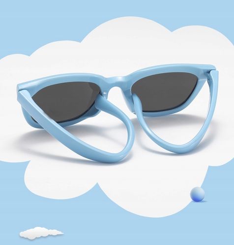 Dziecięce 5-9 lat Okulary przeciwsłoneczne z Polaryzacją dla dzieci BEŻOWE na Arena.pl