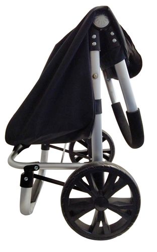 Torba na kółkach CARRY 53 l składany wózek na zakupy duża pojemność czarna na Arena.pl