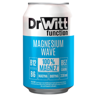 DR.WITT 0,33L NAPÓJ MAGNESIUM WAVE PUSZKA GAZOWANY