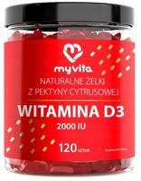 Myvita Witamina D3 2000 IU żelki 120 sztuk