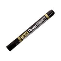 marker permanentny ścięta końcówka pentel n860-a czarny