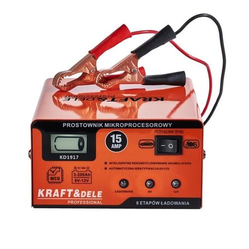prostownik mikroprocesorowy 15amp 6/12v kd1917 na Arena.pl