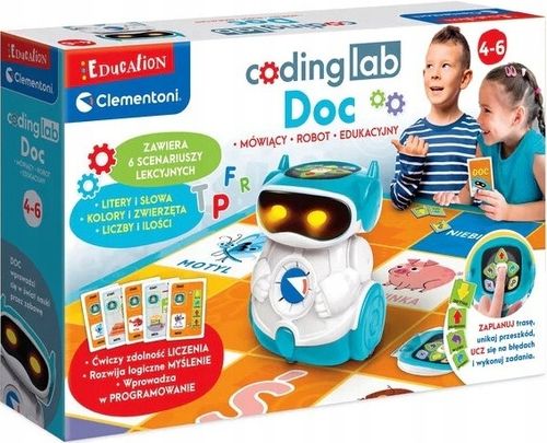 MÓWIĄCY ROBOT EDUKACYJNY DOC DLA DZIECI UCZY MÓWI na Arena.pl