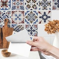 Naklejki Samoprzylepne Na Kafelki MOZAIKA Marokańska Zestaw 24 szt. 10x10