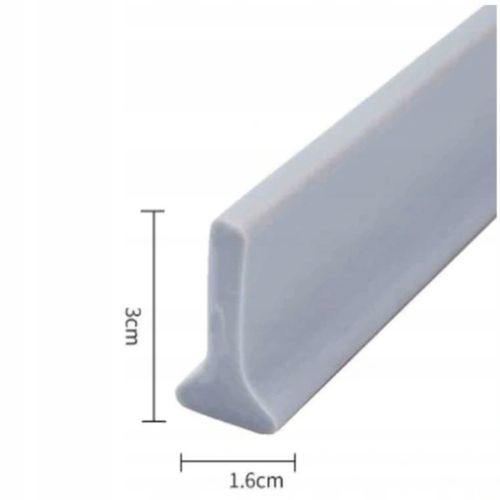 PRÓG PRYSZNICOWY 2 m TAŚMA USZCZELNIAJĄCA BARIERA WODNA TOALETOWA na Arena.pl