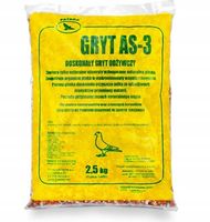 Gryt AS 3 grit odżywczy dla gołębi kamień Patron