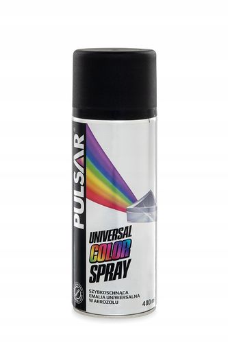 LAKIER CZARNY MAT PULSAR SPRAY RAL 9005 400 ml na Arena.pl