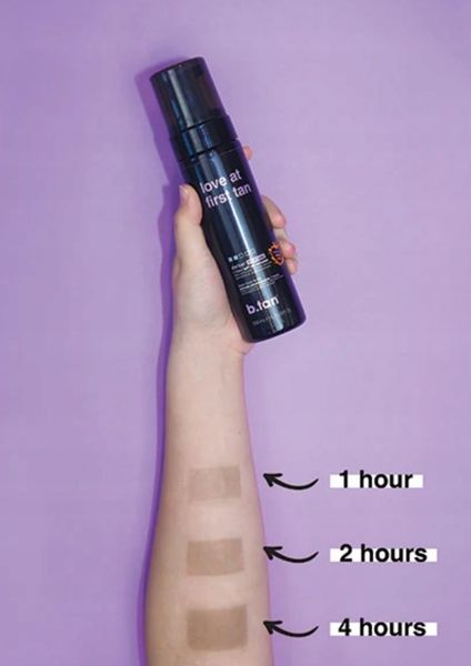b.tan Love At First Tan Pianka Samoopalająca 200ml zdjęcie 3