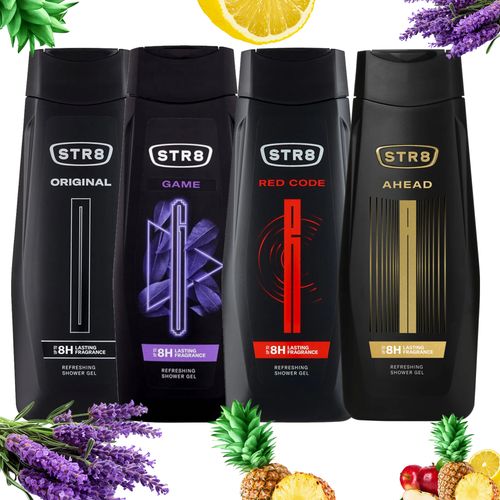 zestaw 4 x str8 żel pod prysznic mix 4 x 400ml na Arena.pl