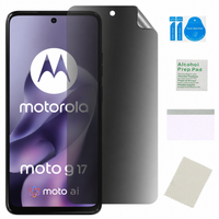 Folia ochronna do MOTOROLA MOTO G17 prywatyzująca na ekran hydrożelowa TPU