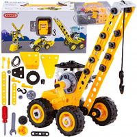 KLOCKI KONSTRUKCYJNE POJAZDY BUDOWLANE 8W1 KOPARKA