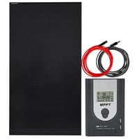 ZESTAW FOTOWOLTAICZNY 170W SOLARNY DO KAMPERA ŁODZI JACHTU MPPT