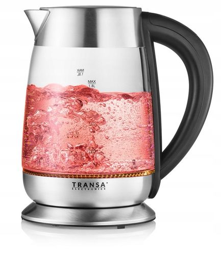 Czajnik elektryczny SZKLANY REGULACJA TEMPERATURY LCD DOTYKOWY PANEL na Arena.pl