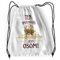 Plecak Dla Psychologa Sportowy Szkolny Worek Torba Z Nadrukiem Ze Zdjęciem