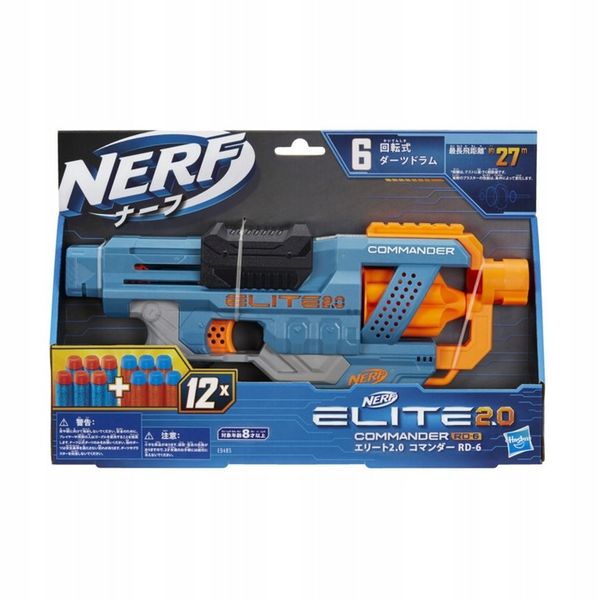 HASBRO NERF ELITE 2.0 BLASTER COMMANDER RD-6 E9485 zdjęcie 8