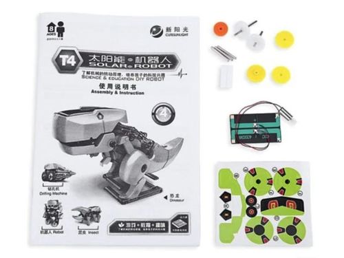 ZABAWKA SOLARNA ROBOT SOLARNY 4W1 na Arena.pl