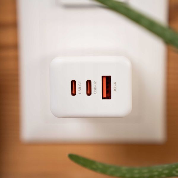 Spacecase Usb Charger 65W Gan Sc009W White zdjęcie 4
