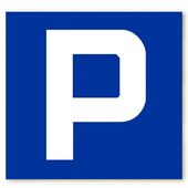 ZNDW-6 ZNAK DROGOWY D-18 - PARKING 33cmx33cm