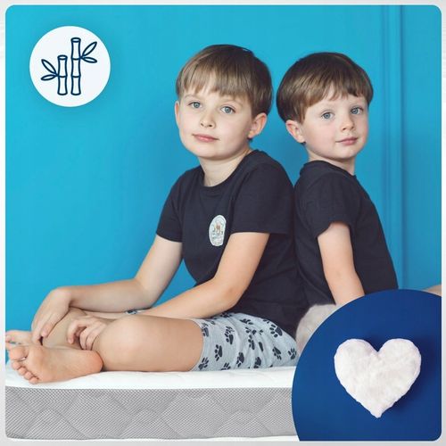 Materac 90x180 ANTYALERGICZNY dziecięcy piankowy TWARDY 180x90 dla dziecka na Arena.pl