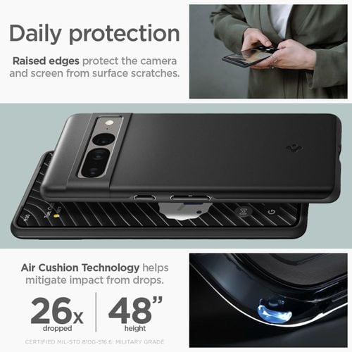 spigen thin fit google pixel 7 pro black na Arena.pl