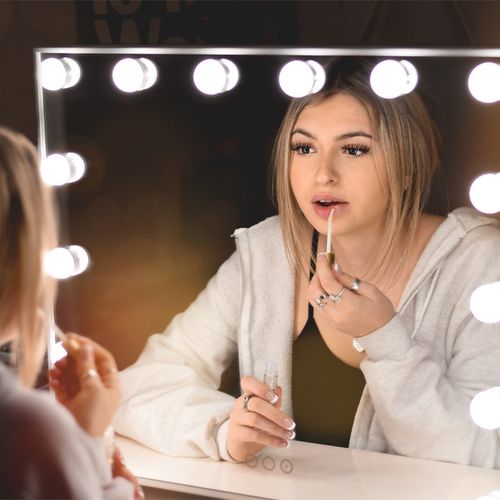 ŚWIATEŁKA LAMPKI LED NA LUSTRO TOALETKI MAKIJAŻ 10 POZIOMÓW JASNOŚCI 2 na Arena.pl