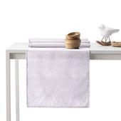 Zestaw obrus + bieżnik plamoodporny VESTA 115x250+35x250 liliowy AmeliaHome