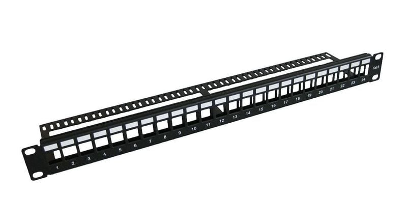 MicroConnect 19" Blank patch panel, zdjęcie 1