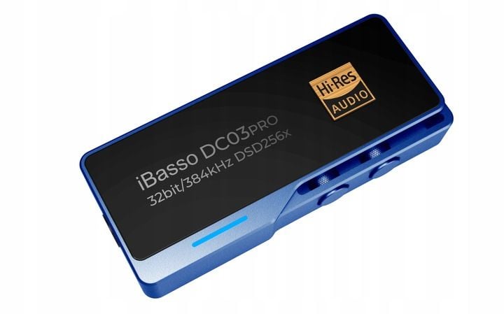 iBasso DC03 Pro - 2x CS43131 - DSD256 - USB Type-C + Lightning - Blue zdjęcie 9