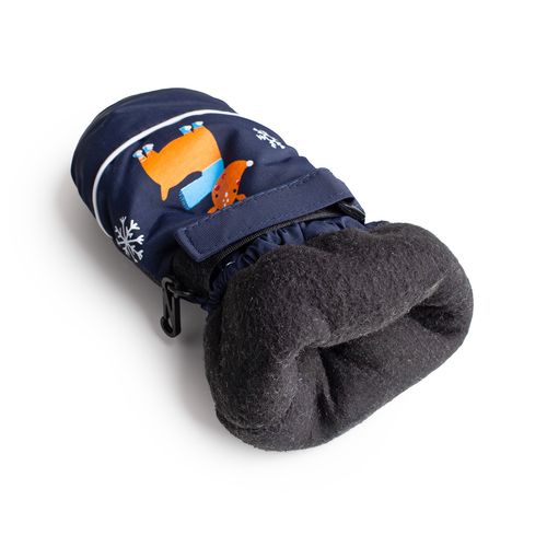 Rękawiczki Zimowe Jednopalczaste Granatowe Narciarskie Wodoodporne Rękawice na Arena.pl