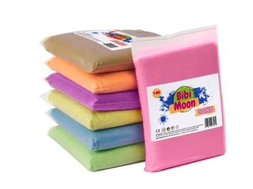 BibiMoon Piasek Kinetyczny 5kg ZESTAW PIASKOWNICA FOREMKI na Arena.pl