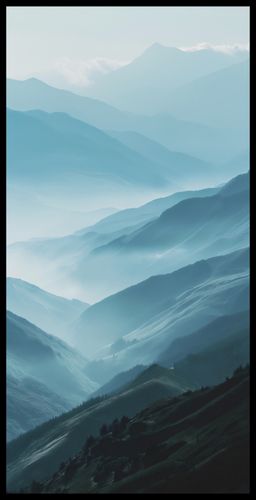 Plakat 50x100cm Między Chmurami na Arena.pl