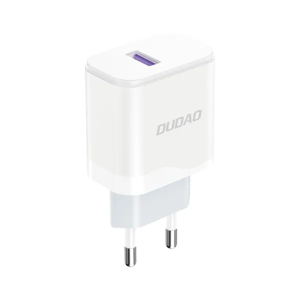 Ładowarka Dudao A20EU sieciowa USB-A 18W - biała zdjęcie 1