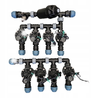 Kolektor nawadniania Rain Bird HV 8 sekcji z kompresorem Rura PE 25