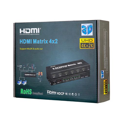 Matrix HDMI 4/2 Spacetronik SPH-M42 4K na Arena.pl