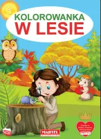 Kolorowanka. W Lesie