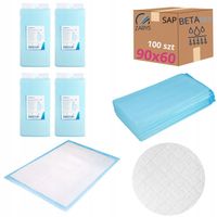 Podkłady chłonne PREMIUM SAP 90x60 higieniczne BETAtex+ by ZARYS 100