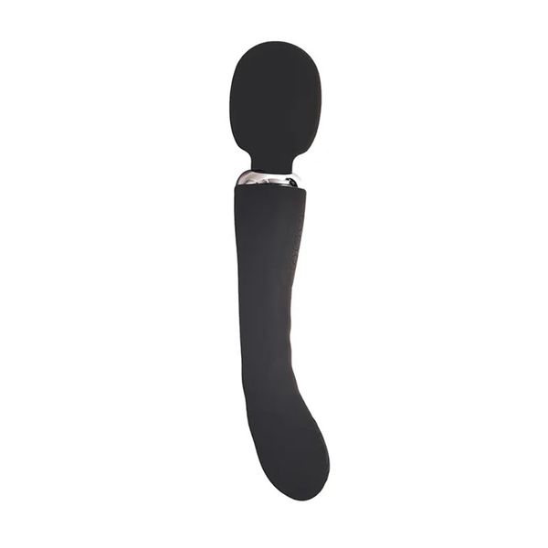 Black Clitoral And G-Spot Vibrator zdjęcie 3