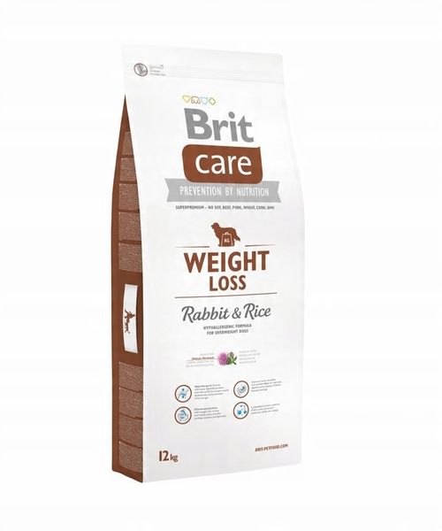 BRIT CARE WEIGHT LOSS RABBIT RICE 12kg zdjęcie 3
