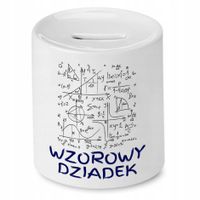 Skarbonka Dzień Dziadka Wzorowy Dziadek Prezent Z Nadrukiem Ze Zdjęciem
