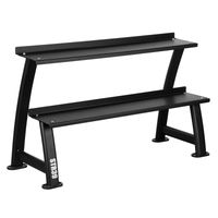 Stojak na kettlebells STR39 COMMERCIAL HMS dwupoziomowy 300kg stal